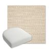 Picture of Embrace Linen | Bullnose Contoured Wicker Chair Cushion - Sunbrella© Fabric