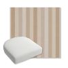 Picture of Entice Linen | Bullnose Contoured Wicker Chair Cushion - Sunbrella© Fabric