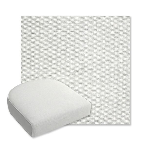 Picture of Idol Cloud | Bullnose Contoured Wicker Chair Cushion - Sunbrella© Fabric