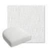 Picture of Improve White | Bullnose Contoured Wicker Chair Cushion - Sunbrella© Fabric