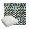 Picture of Inga Green Tea | Bullnose Contoured Wicker Chair Cushion - Sunbrella© Fabric
