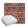 Picture of Inga Gypsy | Bullnose Contoured Wicker Chair Cushion - Sunbrella© Fabric
