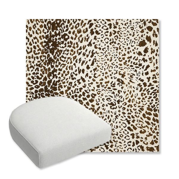 Picture of Instinct Espresso | Bullnose Contoured Wicker Chair Cushion - Sunbrella© Fabric