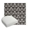 Picture of Jaipur Frame Onyx | Bullnose Contoured Wicker Chair Cushion - Sunbrella© Fabric