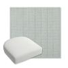 Picture of Kaia Mist | Bullnose Contoured Wicker Chair Cushion - Sunbrella© Fabric