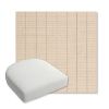 Picture of Kaia Wheat | Bullnose Contoured Wicker Chair Cushion - Sunbrella© Fabric