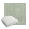 Picture of Kismet Moss | Bullnose Contoured Wicker Chair Cushion - Sunbrella© Fabric