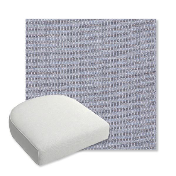Picture of Kudos Iris | Bullnose Contoured Wicker Chair Cushion - Sunbrella© Fabric