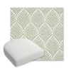 Picture of Linnaeus Spring | Bullnose Contoured Wicker Chair Cushion - Sunbrella© Fabric