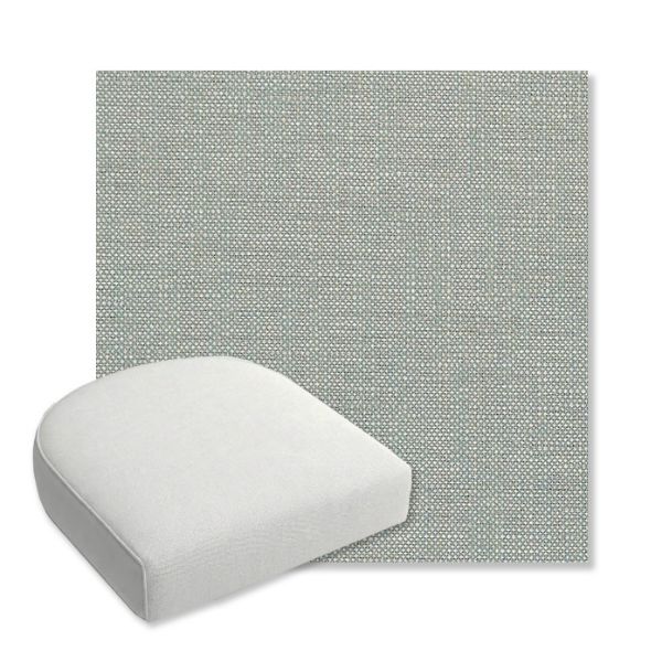 Picture of Linville Spa | Bullnose Contoured Wicker Chair Cushion - Sunbrella© Fabric