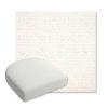 Picture of Litchfield Snow | Bullnose Contoured Wicker Chair Cushion - Sunbrella© Fabric
