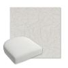 Picture of Lively Parchment | Bullnose Contoured Wicker Chair Cushion - Sunbrella© Fabric