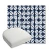 Picture of Midori Indigo | Bullnose Contoured Wicker Chair Cushion - Sunbrella© Fabric