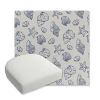 Picture of Nantucket Atlantis | Bullnose Contoured Wicker Chair Cushion - Sunbrella© Fabric