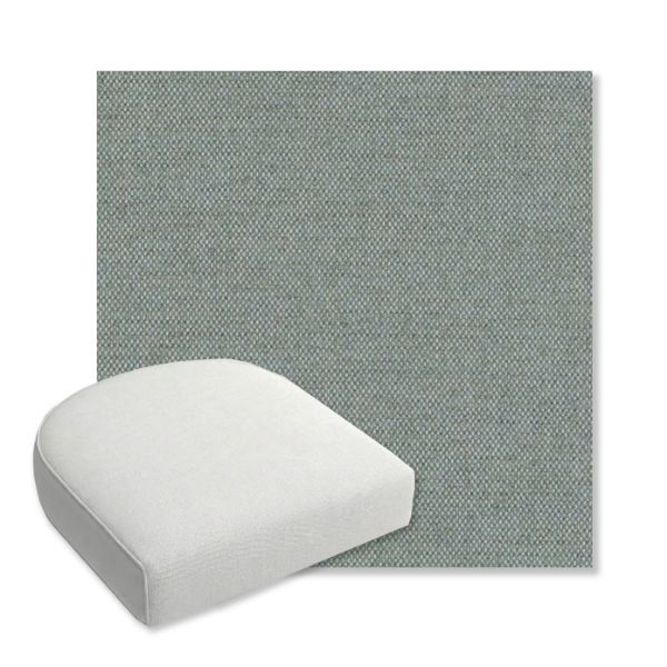 Picture of Nuance Spa | Bullnose Contoured Wicker Chair Cushion - Sunbrella© Fabric