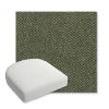 Picture of Odette Fern | Bullnose Contoured Wicker Chair Cushion - Sunbrella© Fabric