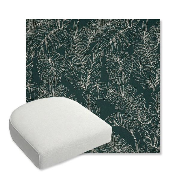 Picture of Palma Canopy | Bullnose Contoured Wicker Chair Cushion - Sunbrella© Fabric