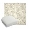 Picture of Palma Whitesand | Bullnose Contoured Wicker Chair Cushion - Sunbrella© Fabric