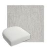 Picture of Pashmina Fog | Bullnose Contoured Wicker Chair Cushion - Sunbrella© Fabric