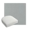 Picture of Play Sky | Bullnose Contoured Wicker Chair Cushion - Sunbrella© Fabric