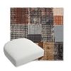 Picture of Pop Punchcard | Bullnose Contoured Wicker Chair Cushion - Sunbrella© Fabric