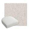Picture of Poros Sky | Bullnose Contoured Wicker Chair Cushion - Sunbrella© Fabric