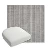 Picture of Proven Ash | Bullnose Contoured Wicker Chair Cushion - Sunbrella© Fabric