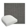 Picture of Proven Charcoal | Bullnose Contoured Wicker Chair Cushion - Sunbrella© Fabric