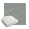 Picture of Rafi Mist | Bullnose Contoured Wicker Chair Cushion - Sunbrella© Fabric