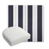 Picture of Relate Harbor | Bullnose Contoured Wicker Chair Cushion - Sunbrella© Fabric