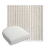 Picture of Replay Fern | Bullnose Contoured Wicker Chair Cushion - Sunbrella© Fabric