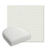 Picture of Sailcloth Salt | Bullnose Contoured Wicker Chair Cushion - Sunbrella© Fabric