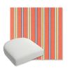 Picture of Saltillo Sedona | Bullnose Contoured Wicker Chair Cushion - Sunbrella© Fabric