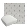 Picture of Schooner Plank | Bullnose Contoured Wicker Chair Cushion - Sunbrella© Fabric