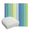 Picture of Seville Seaside | Bullnose Contoured Wicker Chair Cushion - Sunbrella© Fabric
