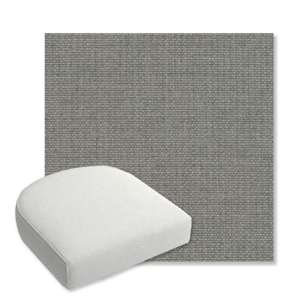 Picture of Shelter Surf | Bullnose Contoured Wicker Chair Cushion - Sunbrella© Fabric
