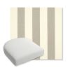 Picture of Solana Seagull | Bullnose Contoured Wicker Chair Cushion - Sunbrella© Fabric