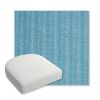 Picture of Solo Sky | Bullnose Contoured Wicker Chair Cushion - Sunbrella© Fabric