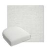 Picture of Switch Snow | Bullnose Contoured Wicker Chair Cushion - Sunbrella© Fabric