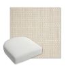 Picture of Tailored Snow | Bullnose Contoured Wicker Chair Cushion - Sunbrella© Fabric