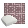 Picture of Toggle Aster | Bullnose Contoured Wicker Chair Cushion - Sunbrella© Fabric