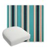 Picture of Token Surfside | Bullnose Contoured Wicker Chair Cushion - Sunbrella© Fabric