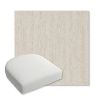 Picture of Vista Alabaster | Bullnose Contoured Wicker Chair Cushion - Sunbrella© Fabric