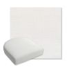 Picture of Willa Snow | Bullnose Contoured Wicker Chair Cushion - Sunbrella© Fabric