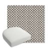 Picture of Yardly Hedge | Bullnose Contoured Wicker Chair Cushion - Sunbrella© Fabric