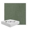 Picture of Bliss Aloe | 24" x 24" x 6" Square Outdoor Cushion - Sunbrella© Fabric