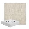 Picture of Blend Linen | 24" x 24" x 3" Square Outdoor Cushion - Sunbrella© Fabric