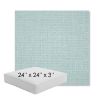 Picture of Bliss Dew | 24" x 24" x 3" Square Outdoor Cushion - Sunbrella© Fabric