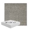 Picture of Chartres Graphite | 24" x 24" x 3" Square Outdoor Cushion - Sunbrella© Fabric