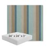 Picture of Gateway Mist | 24" x 24" x 3" Square Outdoor Cushion - Sunbrella© Fabric